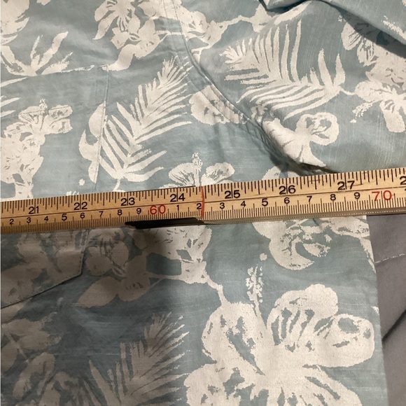 Chaps coastland wash Chambray men’s button down 2XB Shirt 100% Cotton - Picture 4 of 8